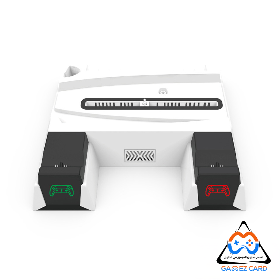 P5 Series Multifunctional Cooling Stand with 11 CD holder